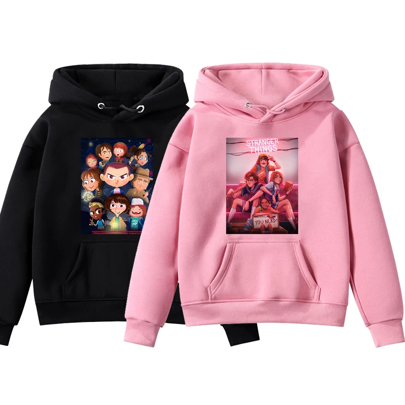 Весенне осенняя повседневная детская толстовка с капюшоном Флисовая теплая