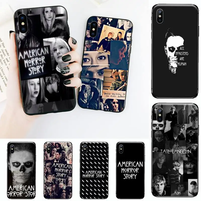 

AHS American Horror Story TV series Phone Case for iPhone 11 12 13 mini pro XS MAX 8 7 6 6S Plus X 5S SE 2020 XR