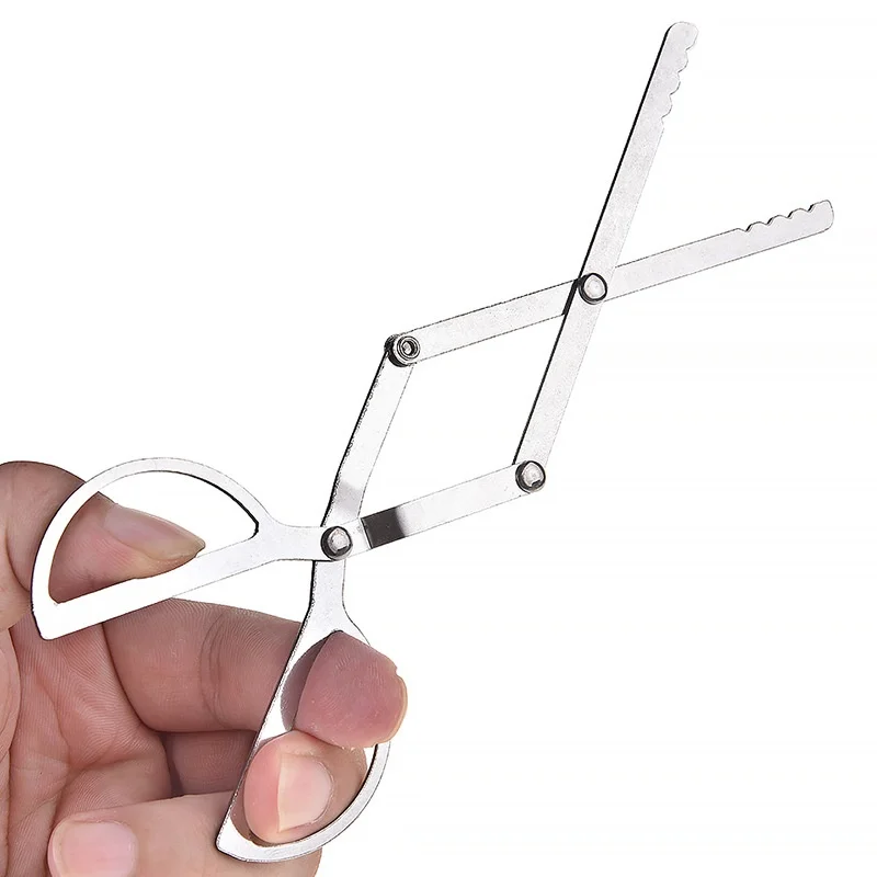 Pliers for Outdoor Camping Charcoal Pliers Alcohol Pliers Portable Foldable Pliers Firewood Tongs