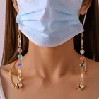 ZV 1 шт. цепочка для маски Женская бижутерия чехол для лица ремешок для ожерелий солнцезащитные очки ремешок для держателя маски