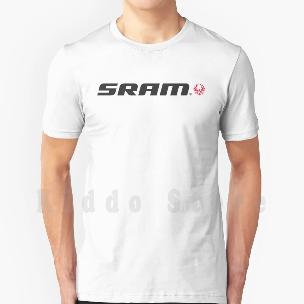 

Мужская хлопковая футболка Sram S - 6Xl Sram, велосипедное снаряжение