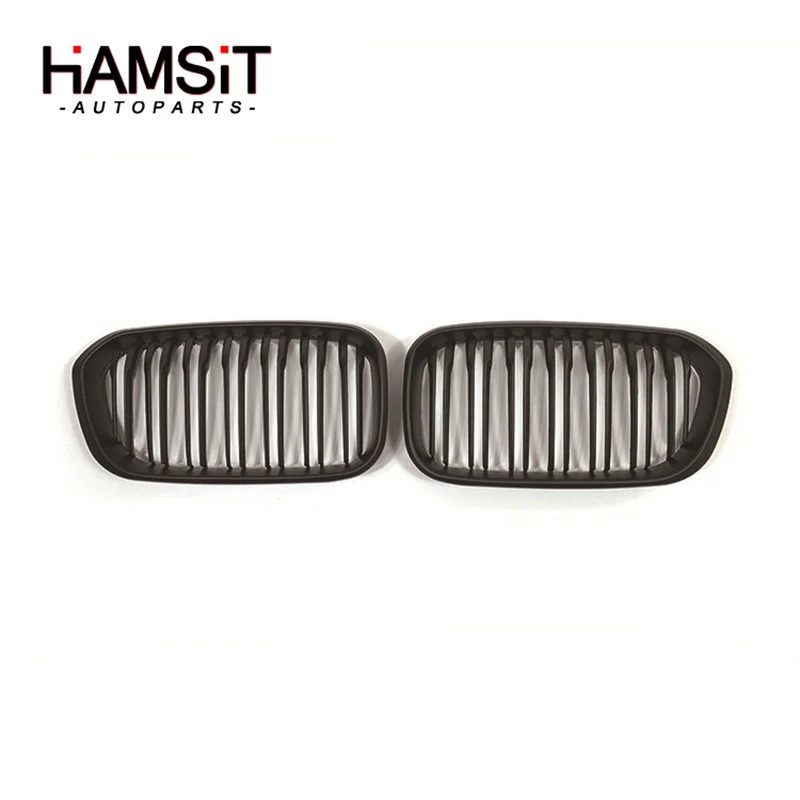 Hamsit матовая Черная передняя решетка пост-модификация двойная средняя