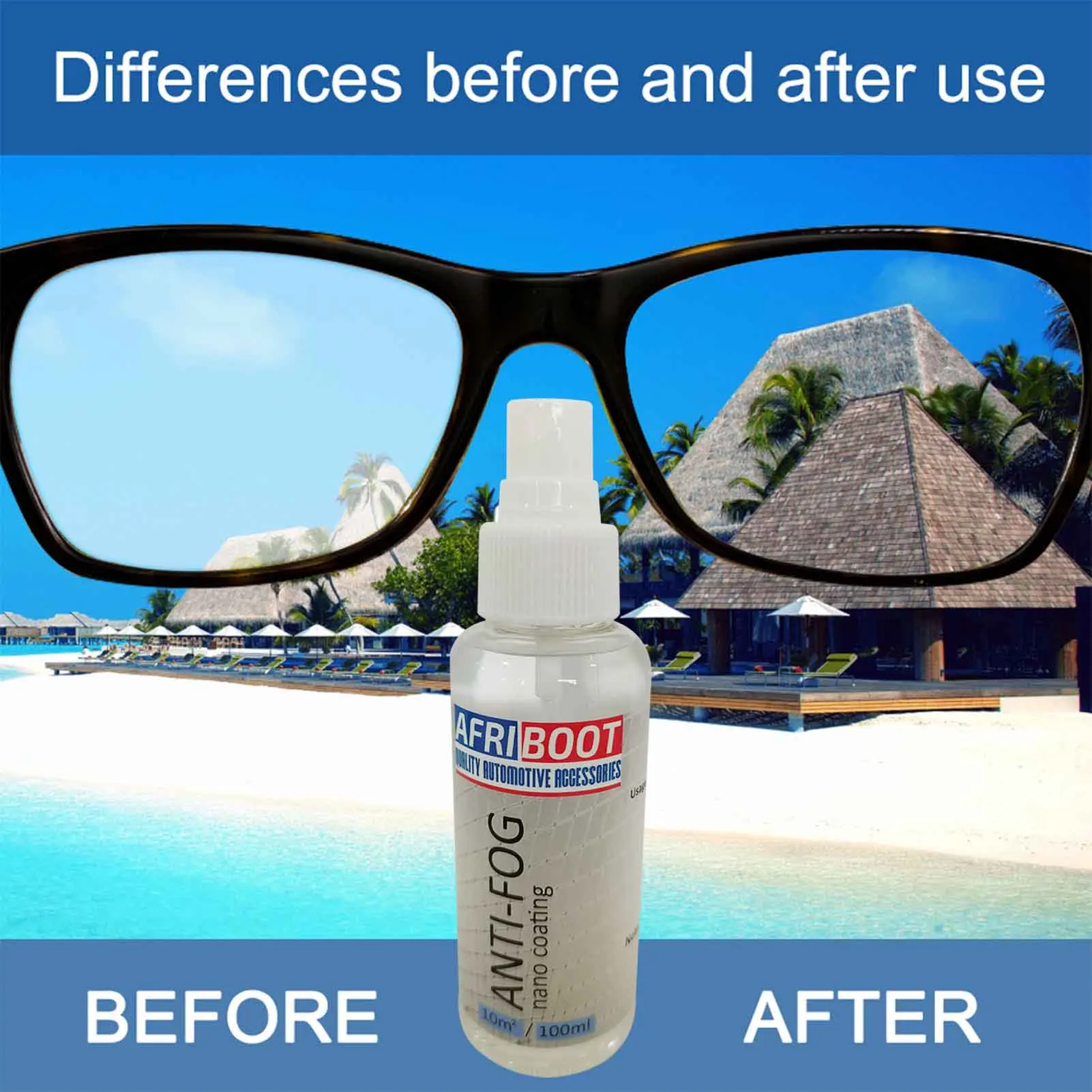 

100ml Automotive Glass Rainproof Agent Rearview Rain Repellent Windshield Anti-rain Waterproof Anti-fog Liquid Car Accessories
