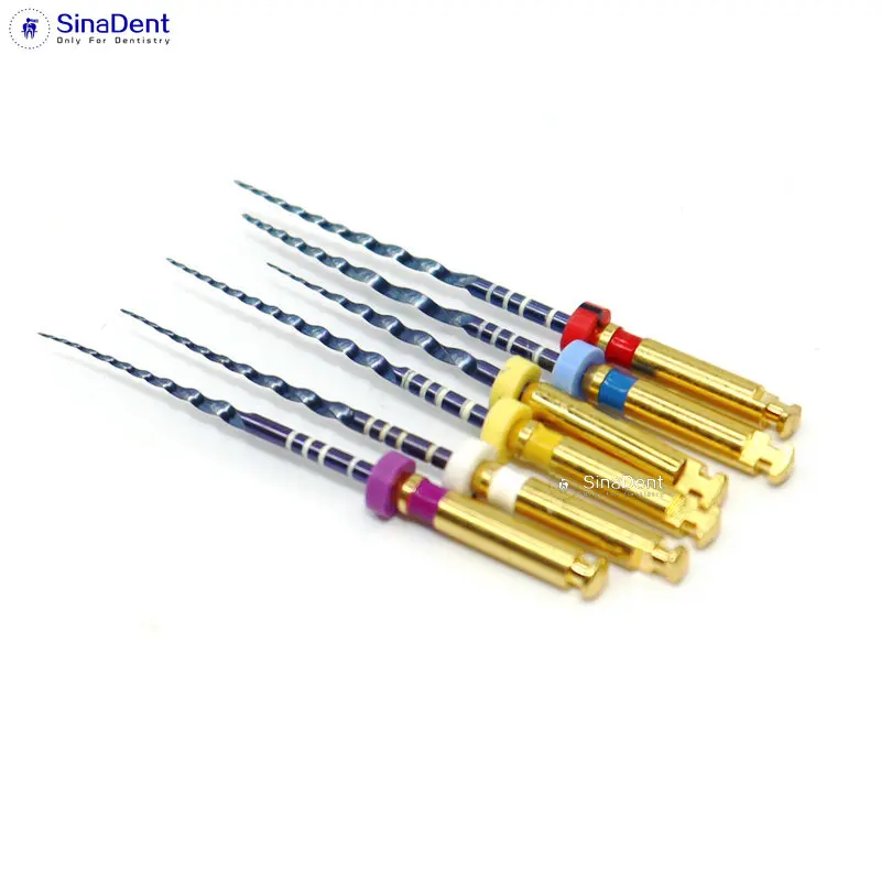 Dental NiTi Rotary Files SX-F3 21mm 25mm Heat Activation Files  Endodontic Files Root Canal Files Turn to Blue  Root Canal