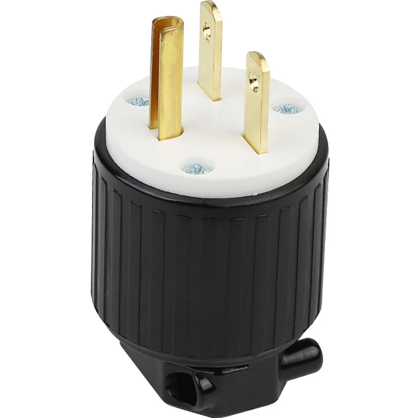 

UL NEMA L6-15P L6-15R US wired industry Extension Power Connector American male female Assembled locked plug socket 15A 125V