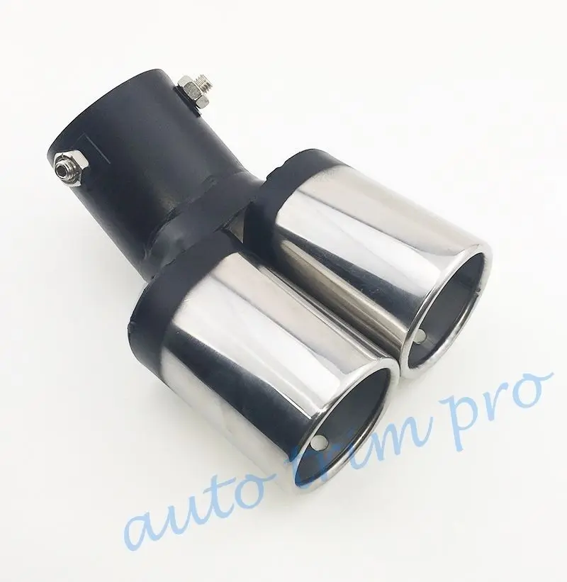 Универсальный глушитель выхлопной трубы 63 мм 2 48 дюйма|Шумоглушители| |