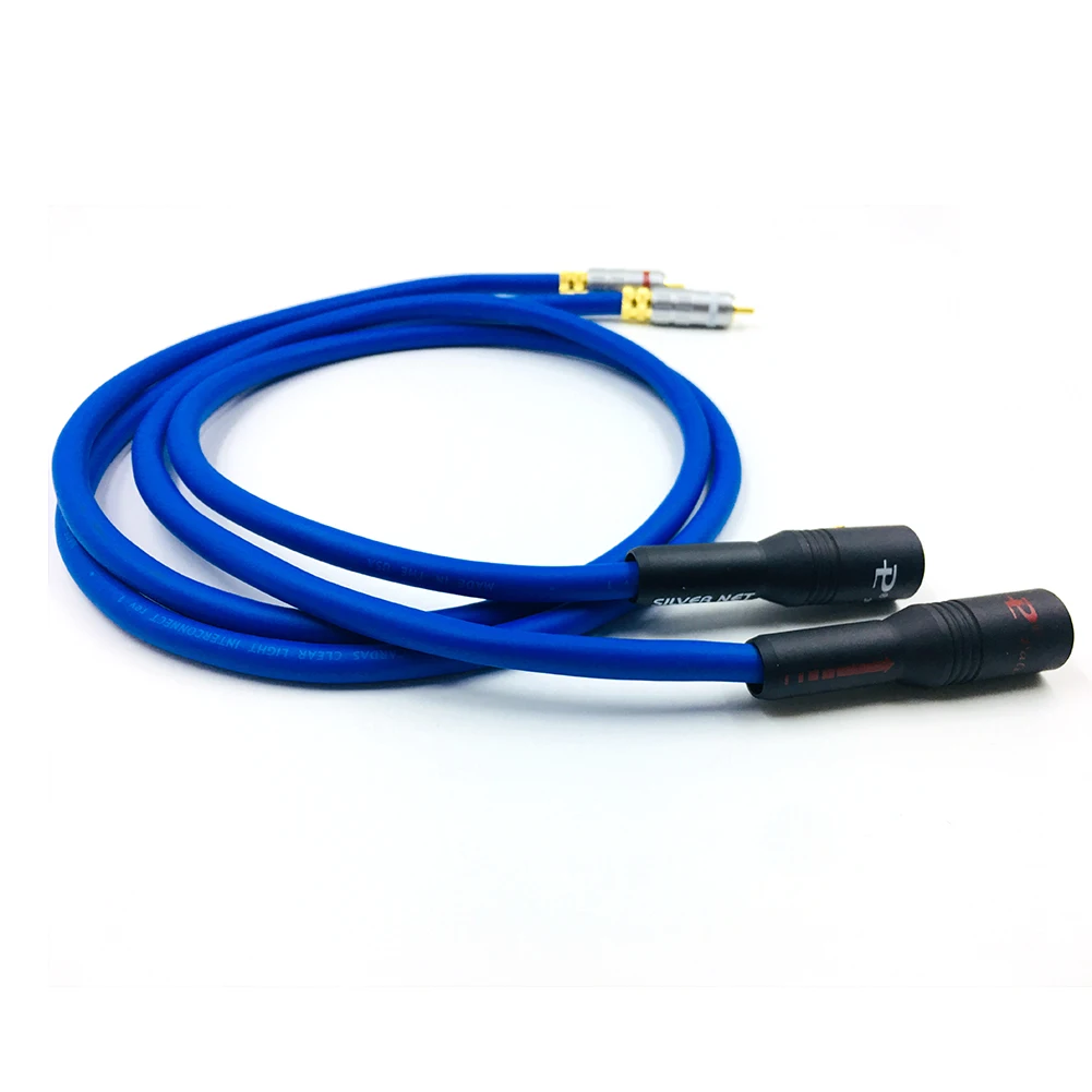 1 пара 2шт H Hi end HIFI Cardas XLR для мужчин RCA аудио кабель кабели провода линия|Кабели VGA| |