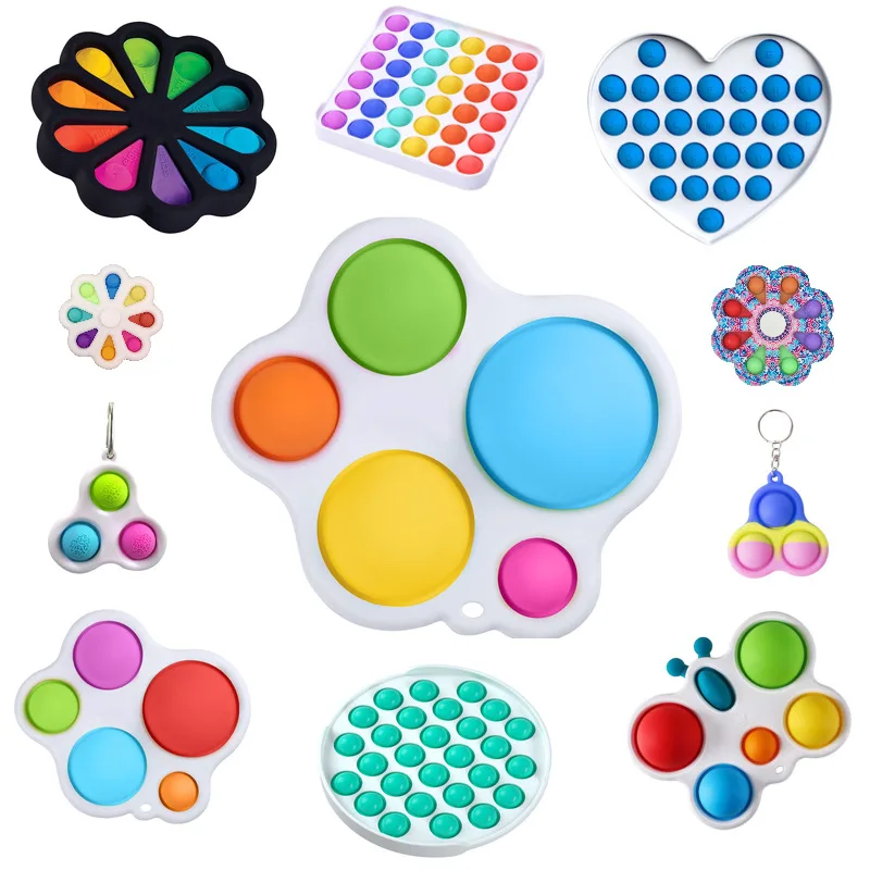 Антистрессовые игрушки с простыми яммами детский игрушечный инструмент для