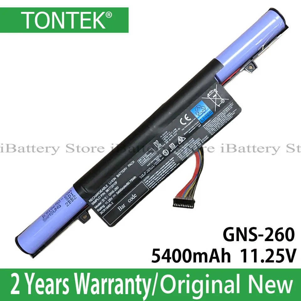 Аккумулятор для ноутбука Gigabyte P55G P55K P55W V4 V5 V6 V7 серии 961T2010F 5400 мАч 11 25 в