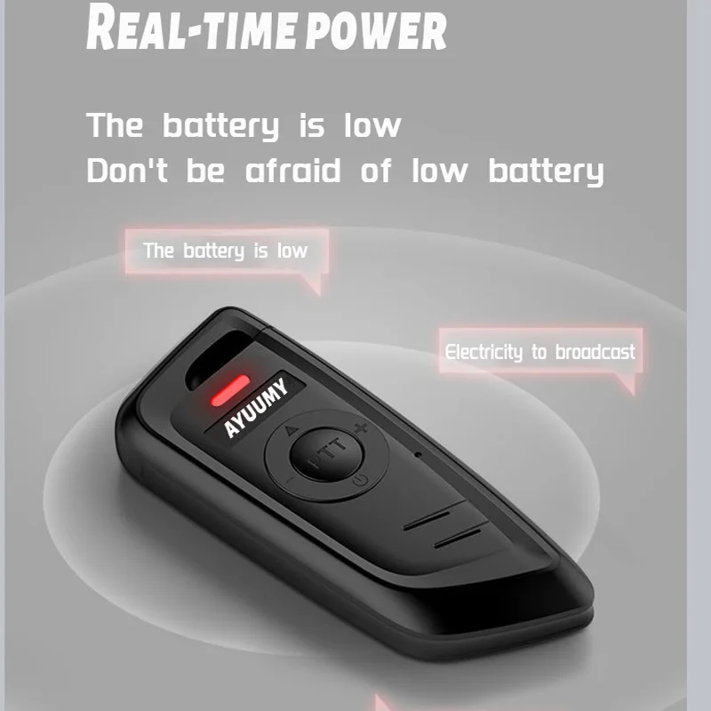  Ayuumy Mini Walkie Talkie 2pcs included Rechargeable Long Range For Kid Communication Portable Two-way Radio Cafe Hotel