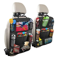 car backseat organizer storage bag universal car backseat organizer protector with touch screen tablet holder for kids toddlers