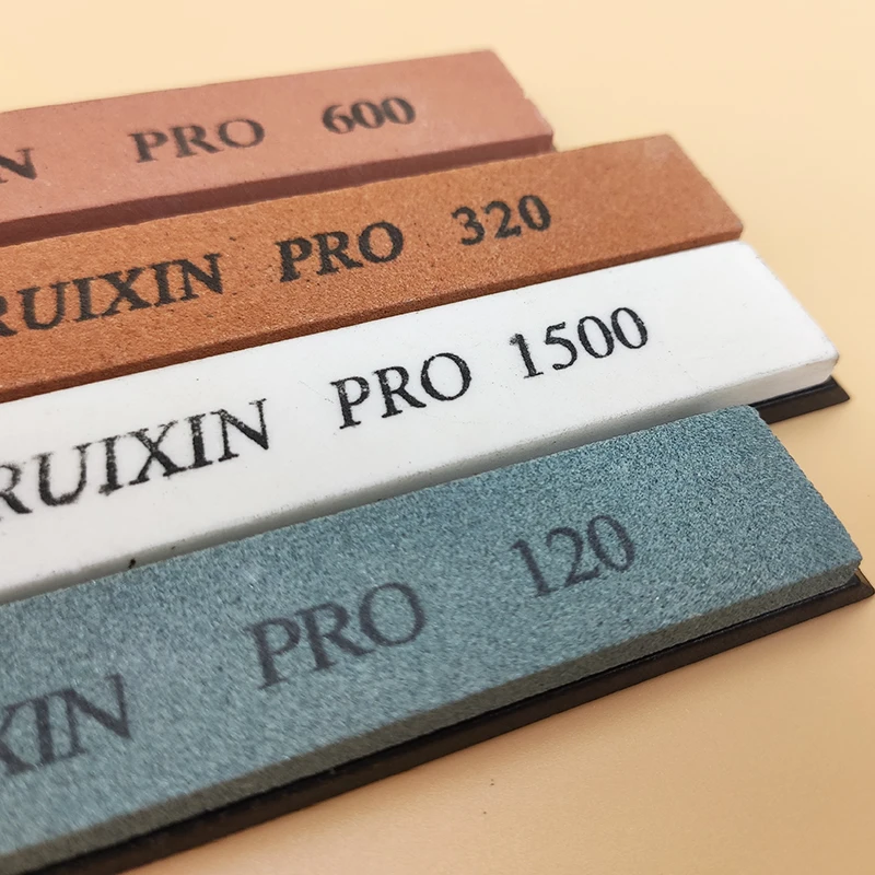 Точильный камень RUIXIN PRO 4 шт. масляный зернистость 120 320 600 1500 профессиональный