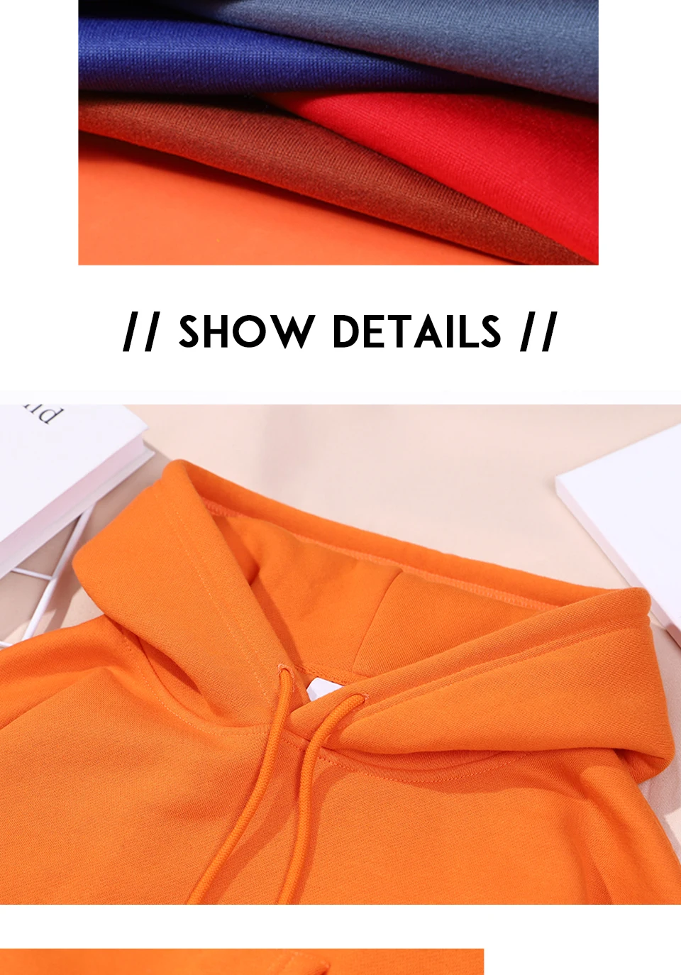 Байкерская толстовка с капюшоном цвет в ассортименте