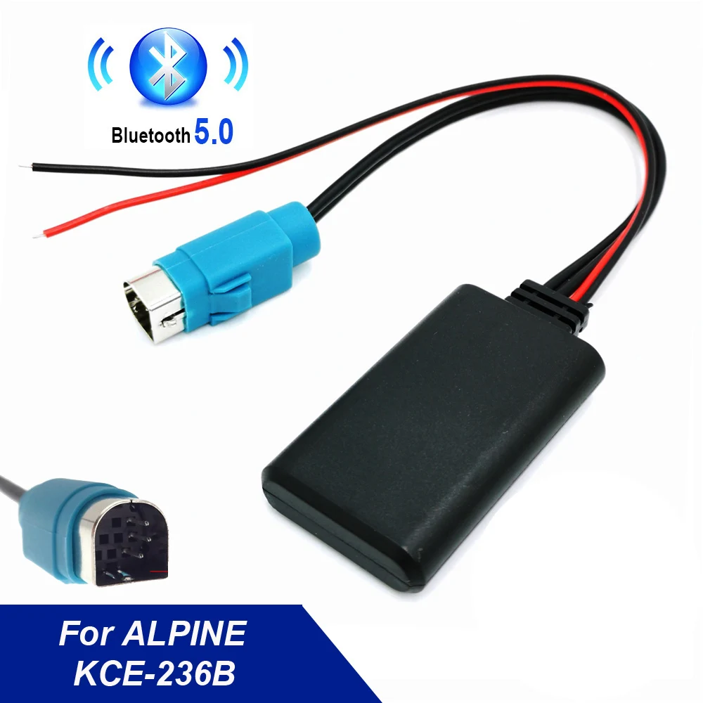 Автомобильный радиоприемник беспроводной модуль Bluetooth Aux адаптер аудио для Alpine