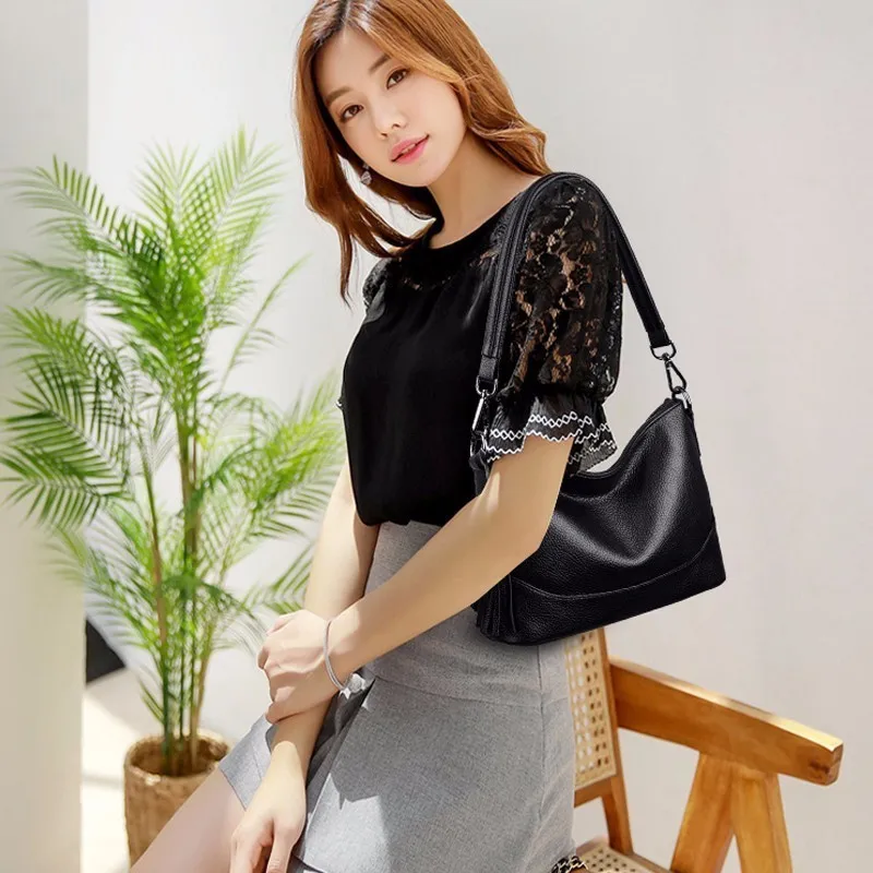 Женская сумка-мессенджер винтажная роскошная дизайнерская сумка через плечо из