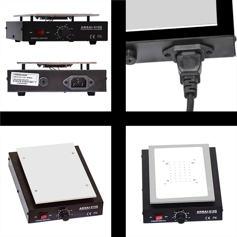 110v us 220v eu lcd screen separator heating platform plate glass removal phone repair machine auto heat smooth plate station free global shipping