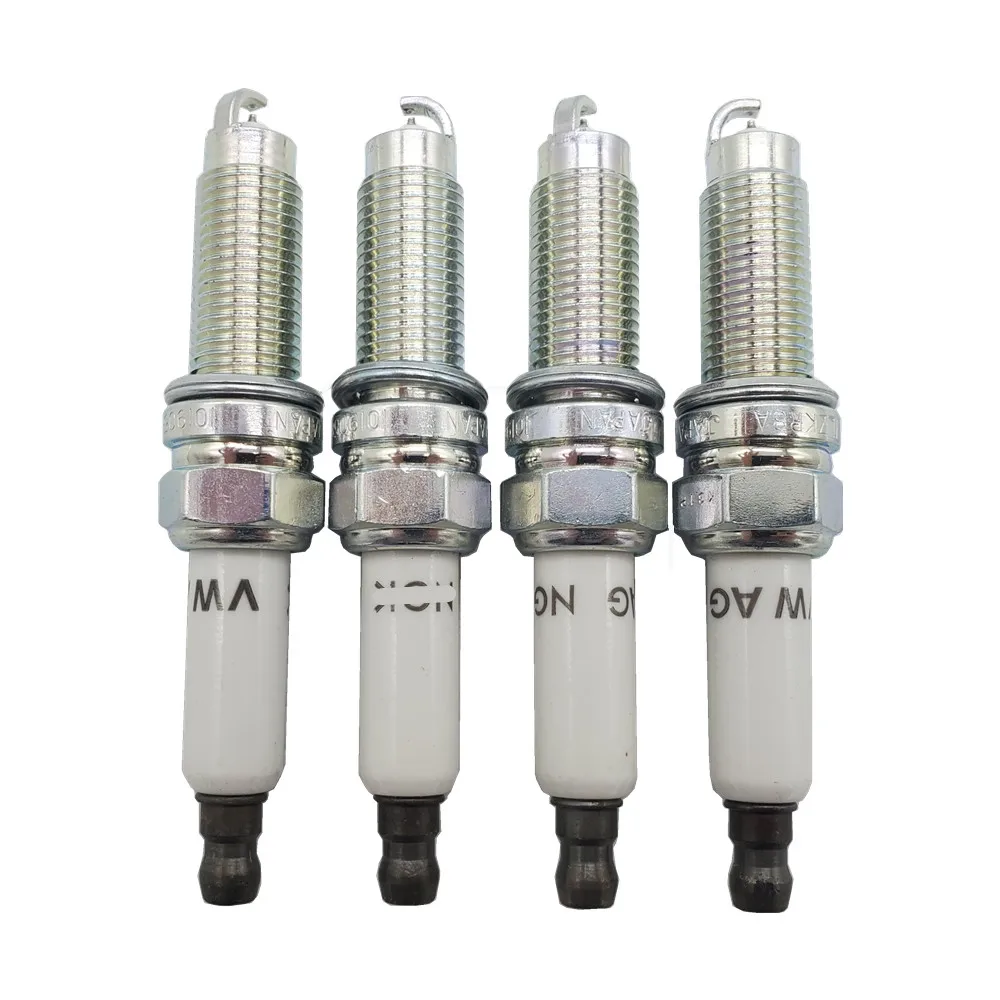 

4-6pcs Iridium Spark Plug OEM 101905622A ILZKR8A 1961 For Audi A3 A4L Q2L Q3 Q5L A6L2.8 S3 A5 Q5 S4 A8L A7