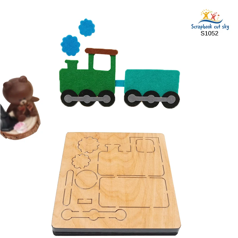 

Small train S1052 is suitable for wood molds of common die-cutting machines in the market
