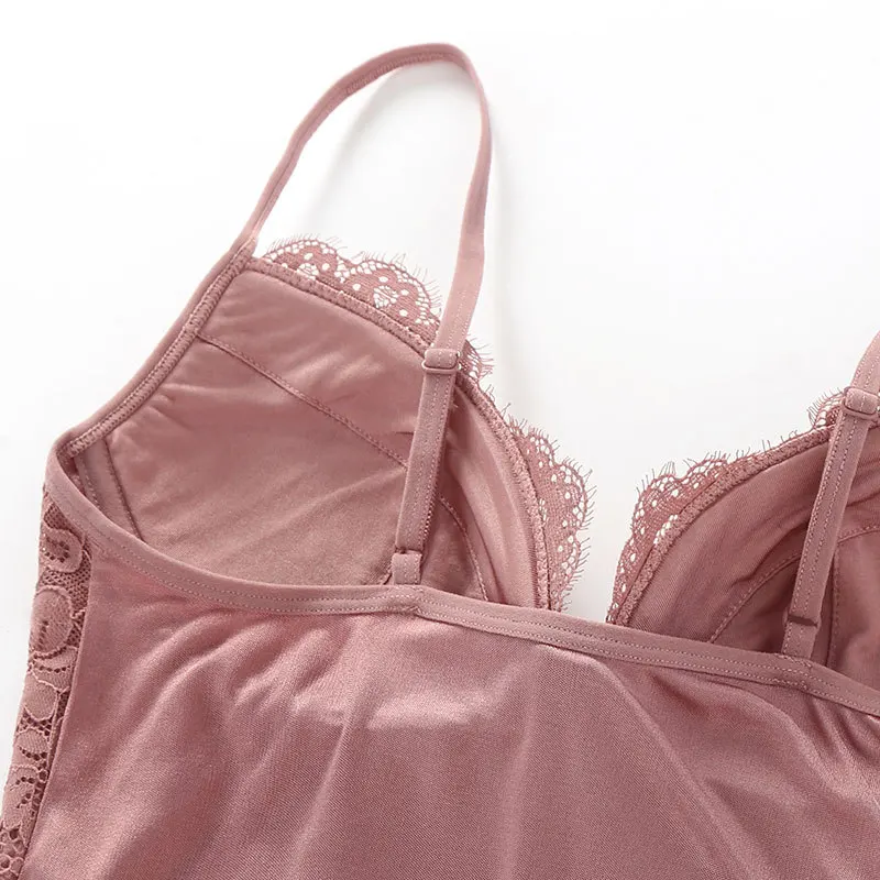 Flame of dream Summer Silk Home Sleeping Dress Leisure  Night Gown Night Wear Women 1597