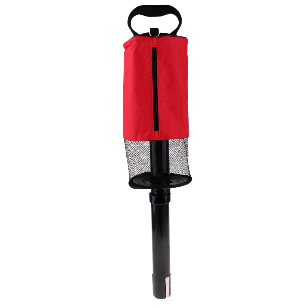 

Golf Ball Pick-Up Tool Shag Bag Putter Holder Storage Retriever Ball Catcher Collector
