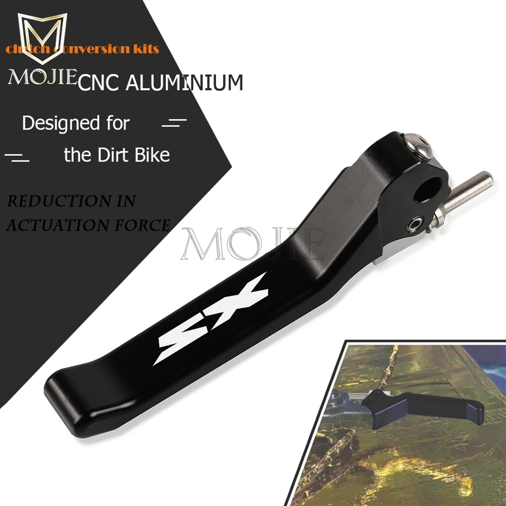

For 65 85 105 125 144 250 525 SX 65SX 85SX 105SX 125SX 144SX Dirt Bike Clutch Conversion Kits Clutch Lever Easy Pull Left Lever