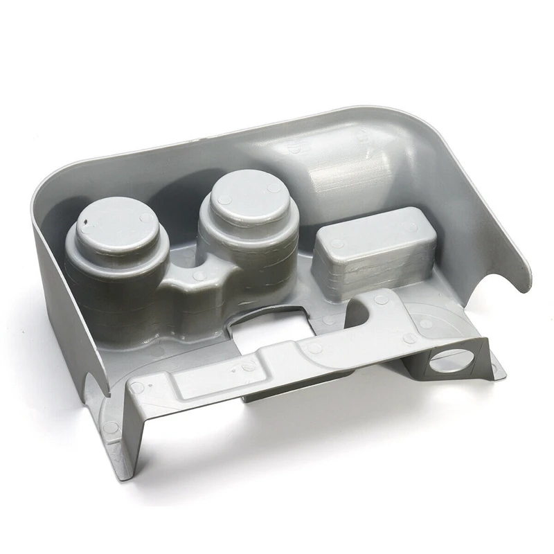 

Gray Central Control Water Cup Holder Storage Box Attachment SS281AZAA for Dodge Ram 1500 2500 3500 2003-2012