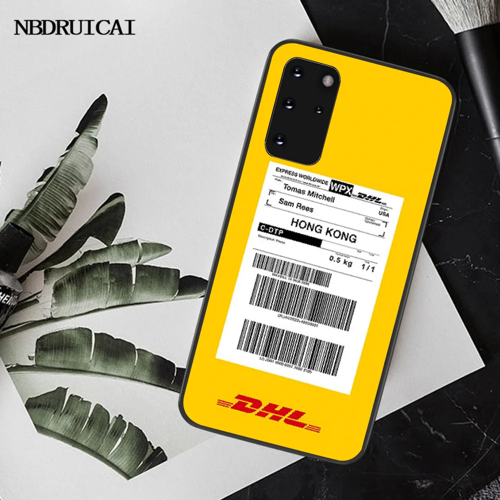 NBDRUICAI Горячая Dhl экспресс Мягкий Силиконовый ТПУ чехол для телефона Samsung S20 plus uitra S6