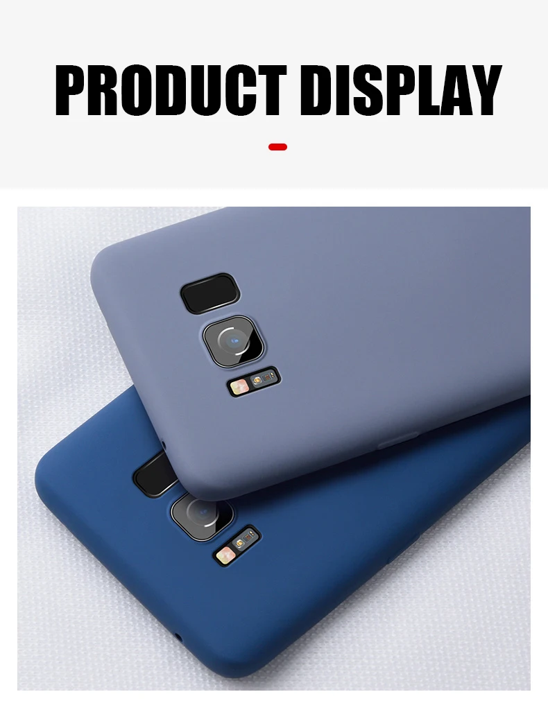 Мягкий жидкий силиконовый чехол для samsung Galaxy S8 S9 S10 Plus S10E TPU силиконовая задняя крышка для samsung Note 8 9 10 J4 J6 J8