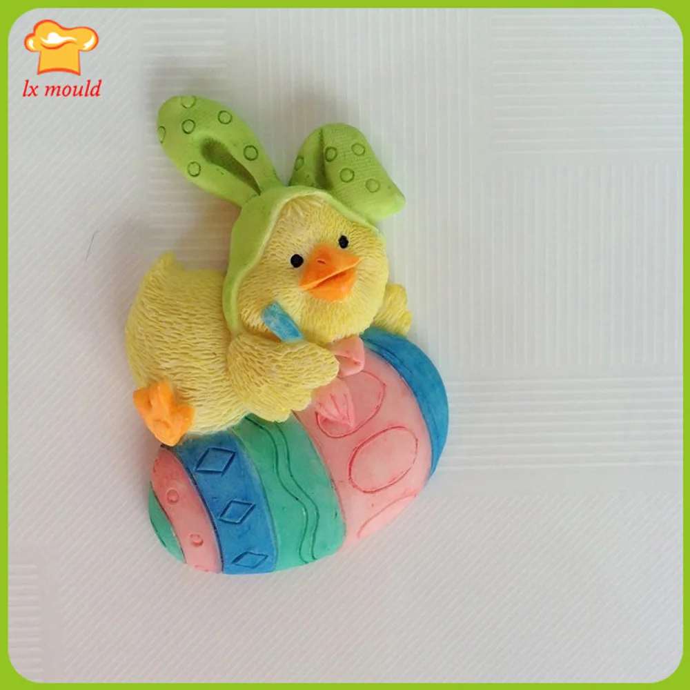 Cute Baby Chicken Shape Chocolate Silicone Mold Fondant Sugar Cake Decoration Mould Duck | Дом и сад