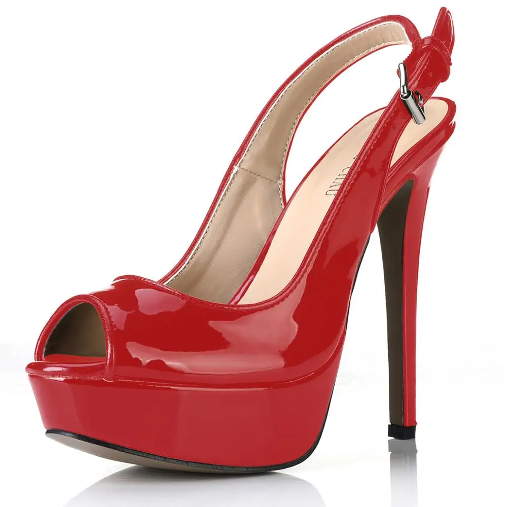 Босоножки женские лакированные на высоком каблуке 14 см туфли шпильке с открытым