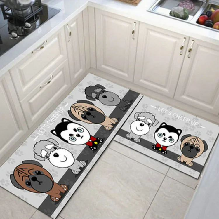 

Kitchen Mat Antislip Bath Mat Soft Bedroom Floor Mat Living Room Carpet Doormat Kitchen Rug