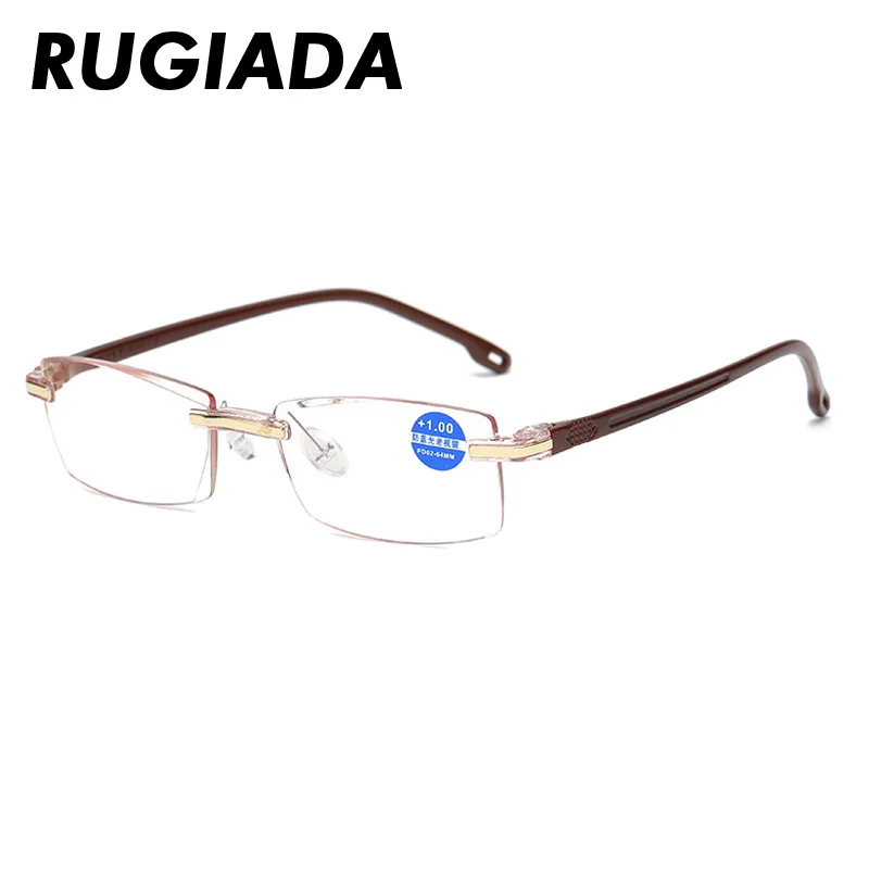 RUGIADA старинные очки для чтения женщин и мужчин сплав Рецептурные прямоугольные