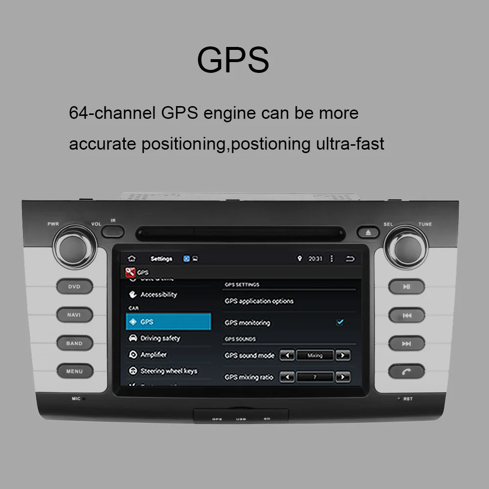 Автомобильный GPS-навигатор Android 10 0 автомобильный радиоприемник DVD-плеер для Suzuki