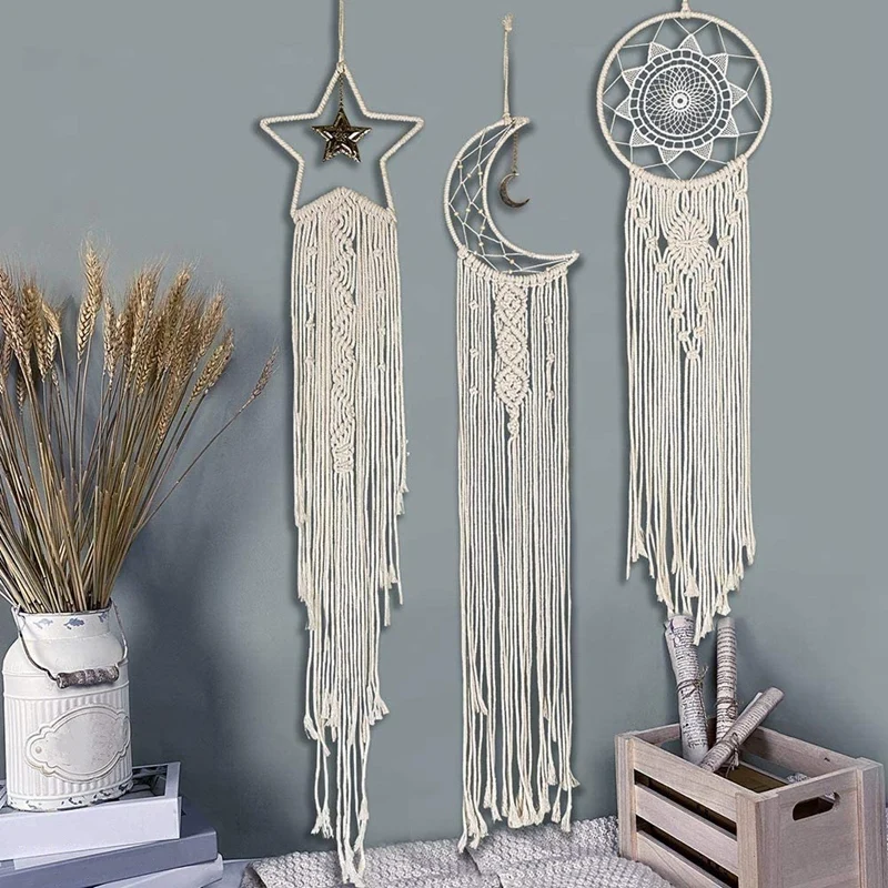 

3 шт., Настенный декор «Ловец снов»