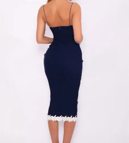 Женское облегающее платье карандаш с V образным вырезом|Женские платья| |