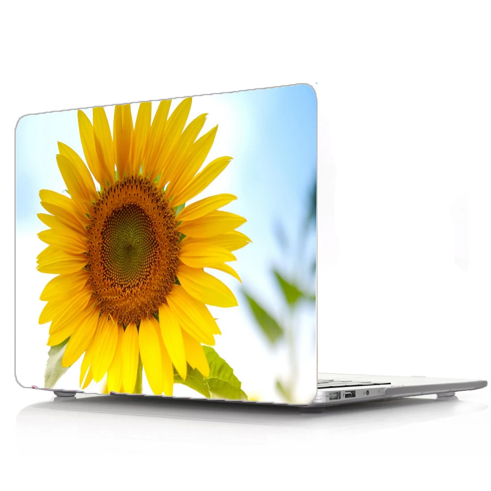 Уникальный жесткий чехол из ПВХ с подсолнухом для Huawei Matebook D15 D 14 2020/Mate 13 X Pro 9