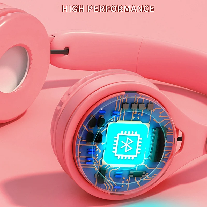 Y08 Bluetooth беспроводная Hi-Fi стерео гарнитура с микрофоном (розовый) | Электроника