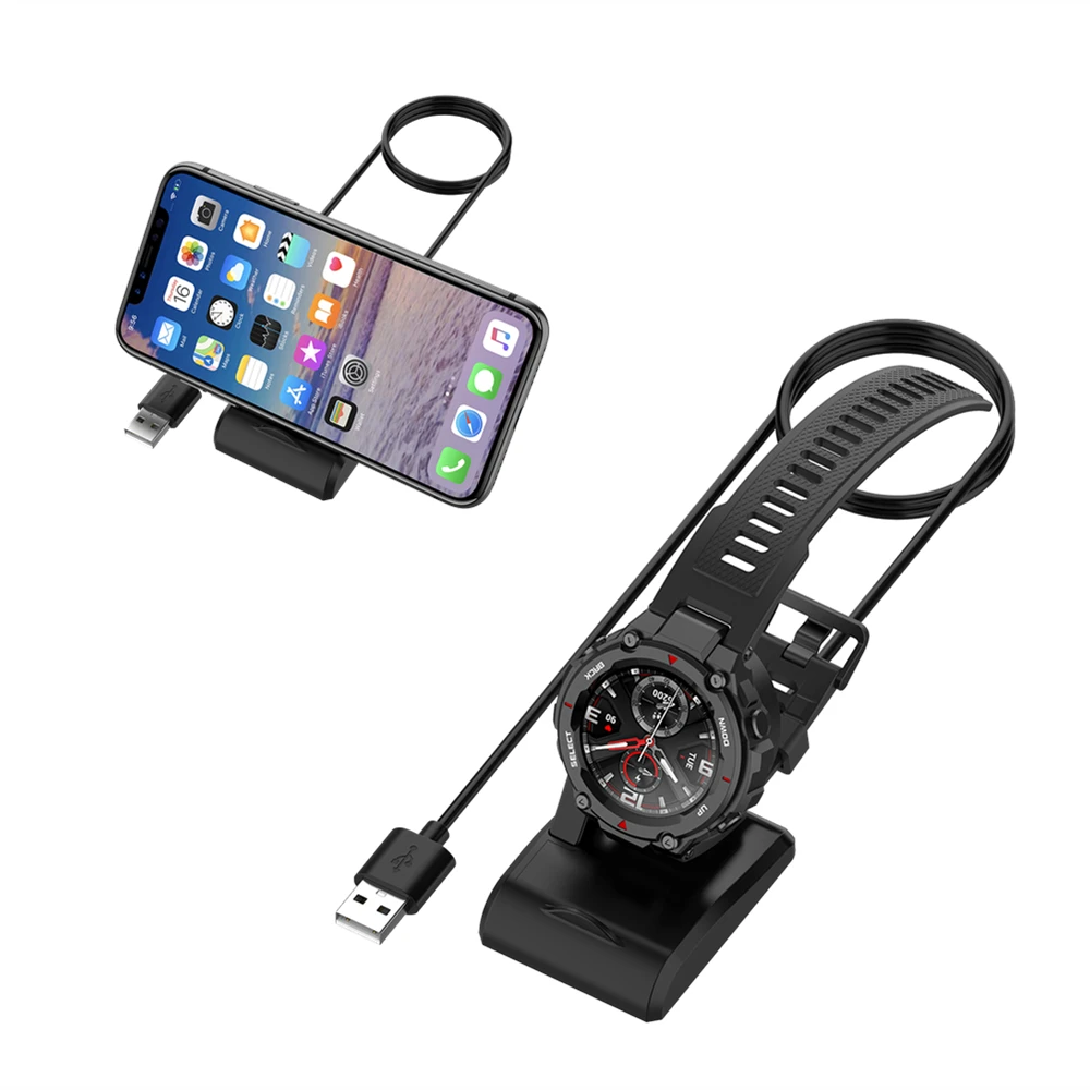 Зарядная док-станция для смарт-часов Amazfit T-Rex зарядное устройство Huami GTR 47 мм 42 GTS