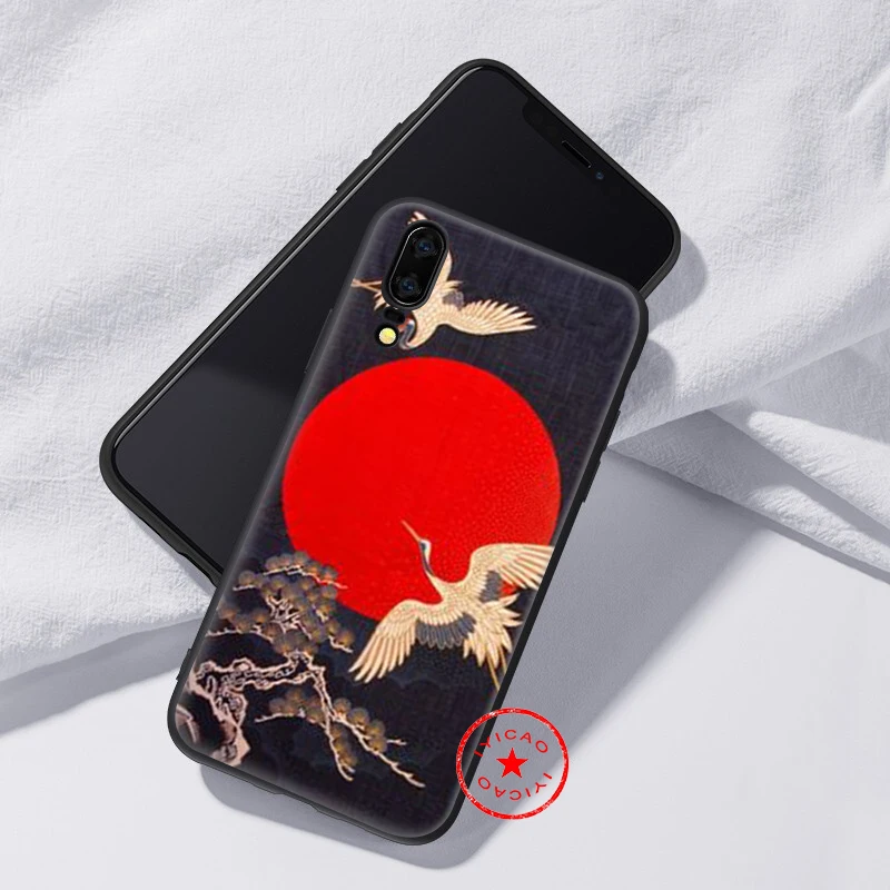 IYICAO кран Китай японский стиль Мягкий чехол для huawei P30 P20 P10 P9 P8 Lite Pro P Samrt Z Plus 2019 2018 2017