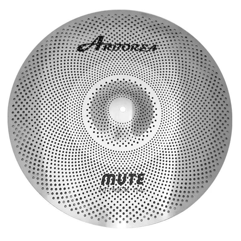 Arborea серебряный цвет Mute cymbal 14 ''HiHat + 10'' чоппер|Гонг и цимбалы| |