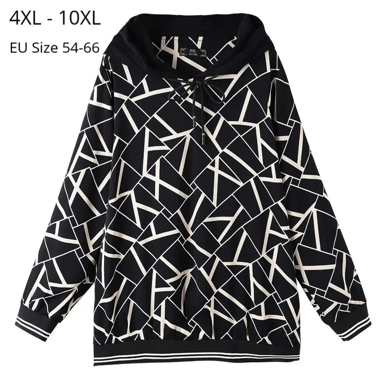 Плюс Размеры 10XL 9XL 8XL Российские размеры 66 64 62 60 58 56 54 осенне весенняя одежда с