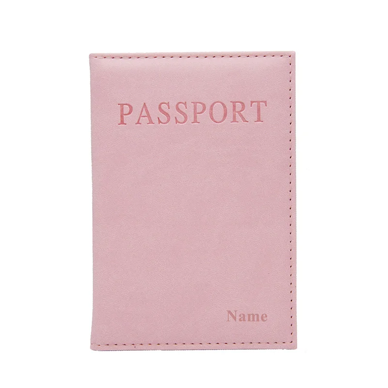 Обложка для паспорта с индивидуальным логотипом персонализированная Золотая