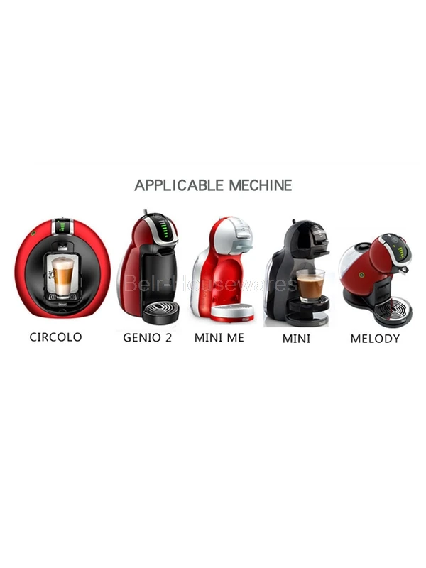 Многоразового использования combinacapsule Кофе капсулы Nescafe Dolce Gusto многоразового пользования капсулы пополнения combinacapsule капсулы Кофе фильтр
