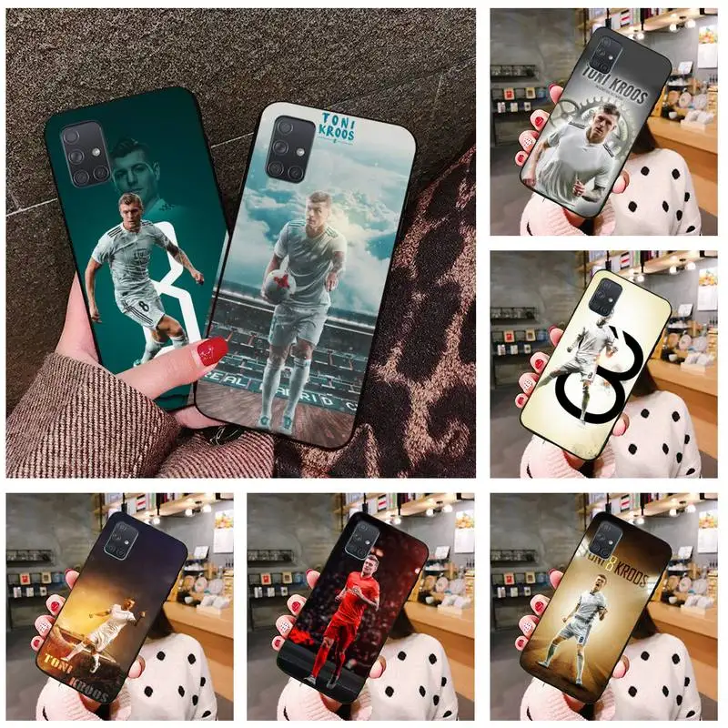 Чехол для телефона USAKPGRT с изображением футбола Тони Кросса Samsung Galaxy A21S A01 A11 A31 A81 A10