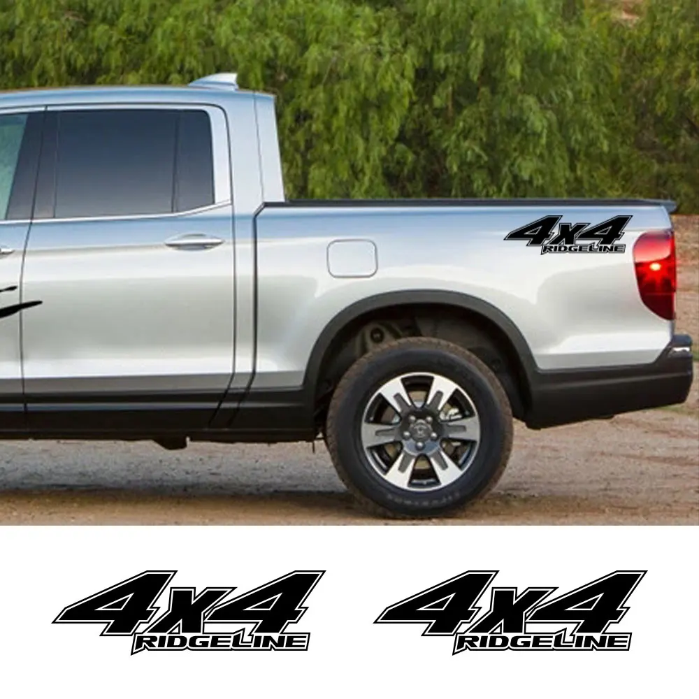 Задняя боковая наклейка для пикапа Honda Ridgeline Truck Graphic 4x4 виниловая декоративная