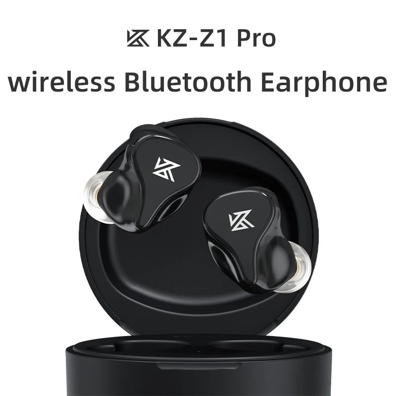 Беспроводные наушники KZ Z1 Pro Bluetooth 5 2 TWS с функцией шумоподавления Спортивная
