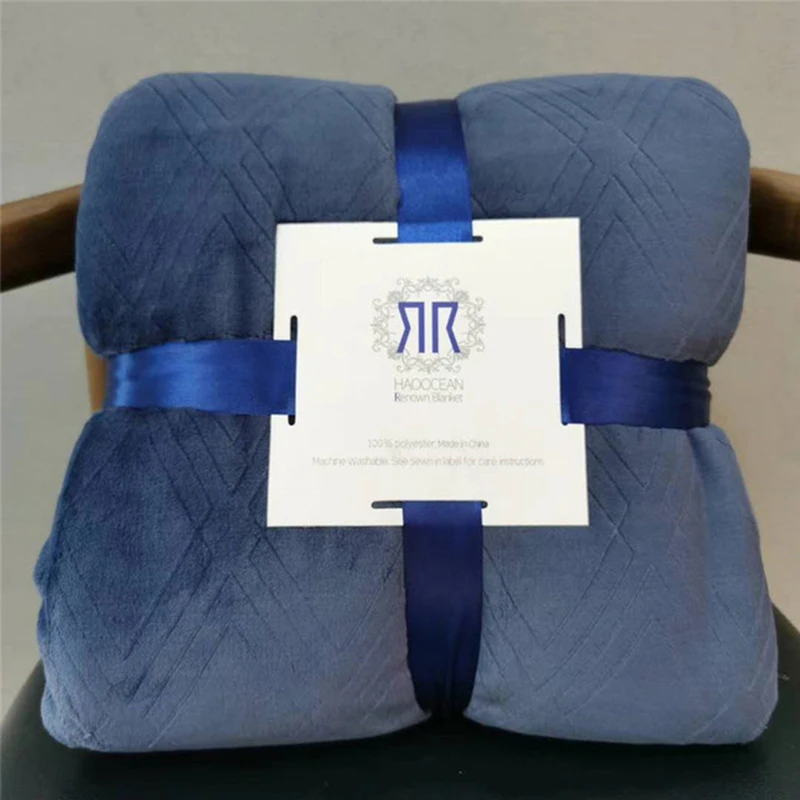 

Rushed Real High Quality Raschel Blankets For Beds Soft Warm Flannel Winter Blanket Solid Color Sheet Bedspread Throw Cover Sofa