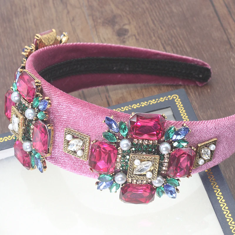 Женская повязка на голову в стиле барокко | Украшения и аксессуары