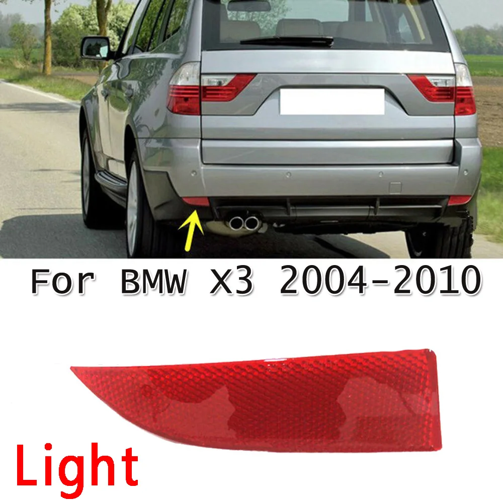 

1Pcs Bumper Reflector Cover Rear Replacement Exterior Left/Right Accessories