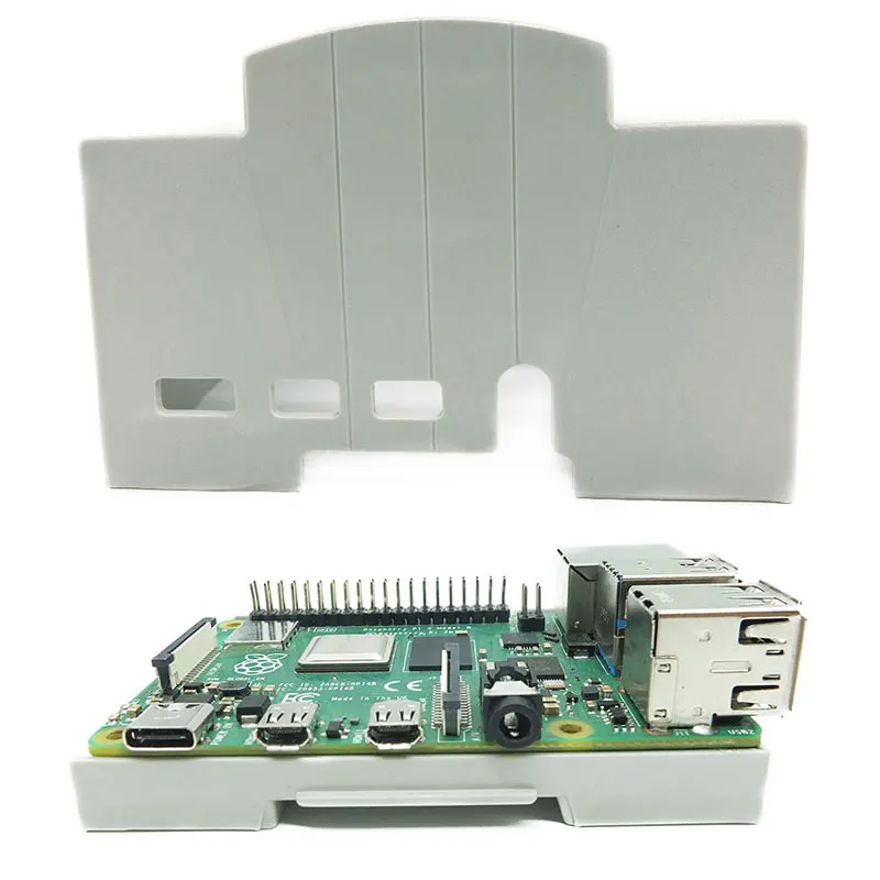Чехол для Raspberry Pi 4 Модель B АБС-пластик белый защитный чехол RPI 3 + | Компьютеры и